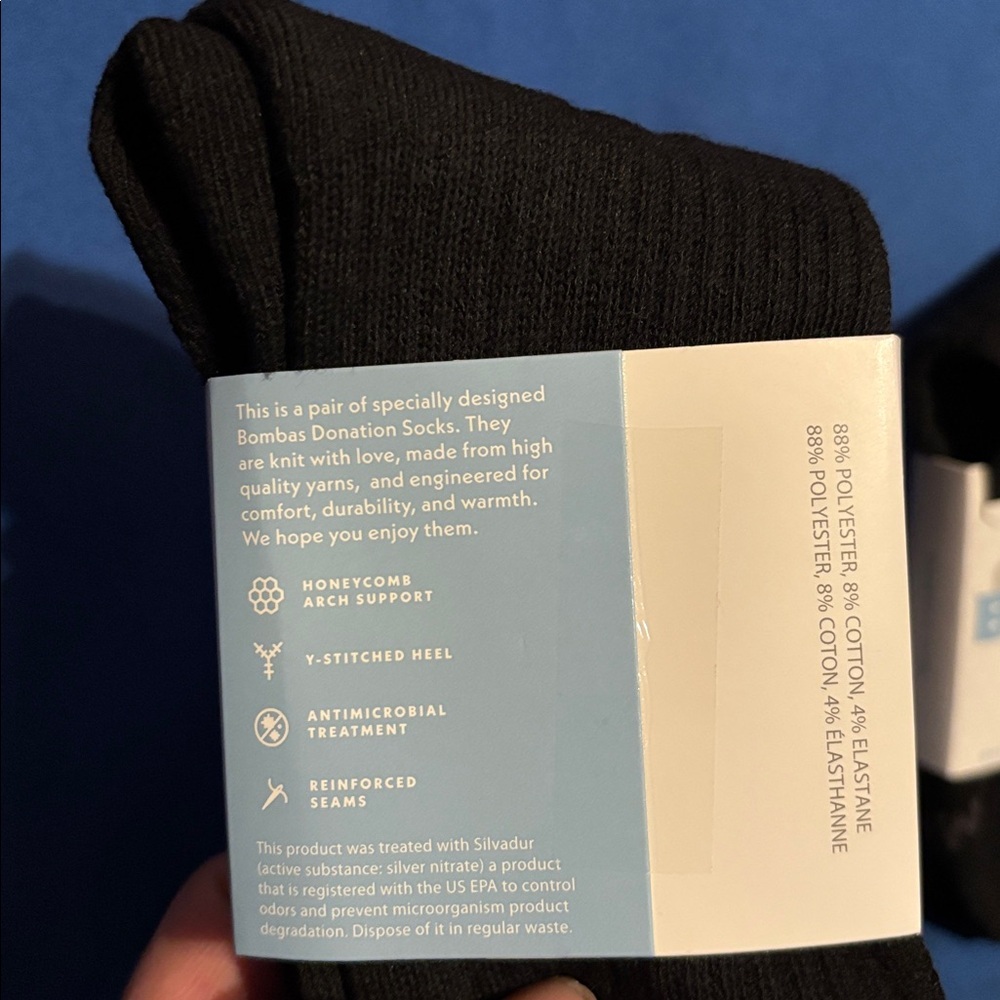 Bombas kids socks 4 pair bundle Small - Picture 3 of 3